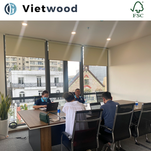 Tuile de terrasse moderne en bois d'acacia antidérapante résistante aux intempéries et imperméable pour un design extérieur lisse. - Product Image 5