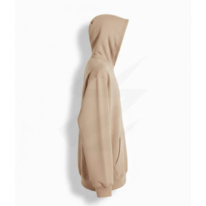 Sweat-shirt à capuche pour homme, lourd, ample, uni, mode streetwear, personnalisable, OEM, vente en gros, usine - Product Image 2