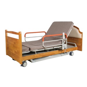 Lit d'hôpital ergonomique ECU PLUS certifié ISO, mobilier hospitalier en métal et aluminium - Product Image 1