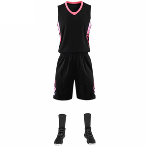 Ensemble de vêtements de basket-ball respirants personnalisés de haute qualité, uniforme avec logo d'équipe de journal personnalisé, ensembles de basket-ball en gros - Product Image 4