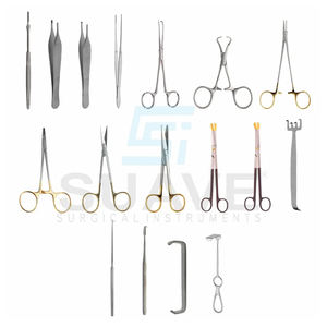 Utilisation à l'hôpital pour différentes chirurgies Ensemble 17 pièces d'instruments de chirurgie plastique par SUAVE SURGICAL INSTRUMNETS - Product Image 1