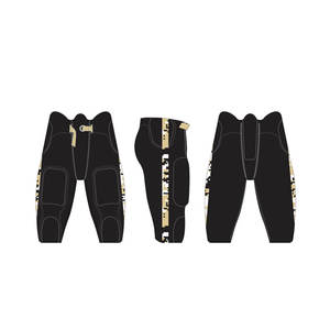 Uniforme de Fútbol Americano de Alta Calidad al por Mayor, Personalizado, 100% Poliéster, Tejido Transpirable, Colores y Logotipos Personalizados - Product Image 6