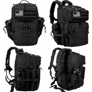 Mochila táctica funcional al aire libre con logotipo personalizado impresión bordado senderismo Camping bolsa de viaje OEM fabricante de fábrica - Product Image 3