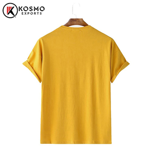 Vente en gros T-shirts 100% coton pour hommes T-shirt vierge uni à impression personnalisée de meilleure qualité pour hommes - Product Image 2
