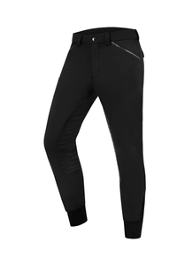 Pantalones de montar personalizados para hombre con costuras reforzadas de diseño flexible ajustado y comodidad del ciclista Mejor calidad Último diseño - Product Image 4