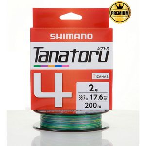 สายตกปลา SHIMANO TANATORU 4 PL-F54/64/74R 150-200-300 ม. (ขนาด: 0.6/0.8/1/1.5/2/3/4) - Product Image 2