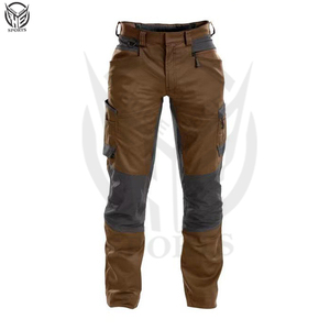 Pantalones Cargo Casuales de Lona Ligeros de Alta Calidad Personalizados para Hombre con Múltiples Bolsillos y Logotipo Personalizado - Ropa Térmica de Invierno - Product Image 3