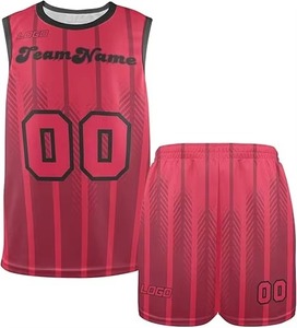 Meilleur maillot de basket-ball personnalisé respirant à séchage rapide, uniforme en gros, dernier design réversible sublimé, pas cher, été - Product Image 4