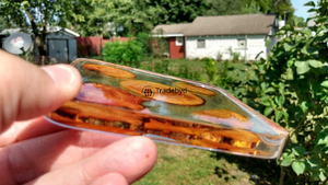Sous-verres carrés en bois et résine de qualité supérieure, couleurs personnalisables, fabrication artisanale, protection de table pour la maison et le bureau - Product Image 6