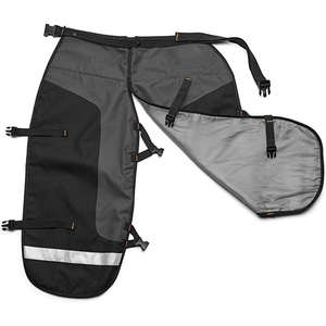 Pantalones de Seguridad de Alta Visibilidad Color Naranja para Motosierra, Pantalones de Seguridad Ajustables Tipo Delantal con Logotipo Personalizado - Product Image 3