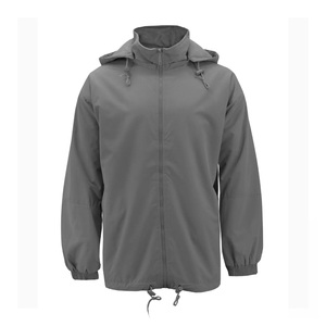 Chaqueta cortavientos con capucha ultraligera roja para hombre, resistente al agua, para deportes al aire libre, correr, senderismo, ciclismo, viajes, aventura - Product Image 3