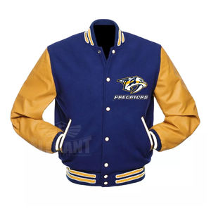 แจ็กเก็ตแขนหนังสำหรับผู้ชาย, แจ็กเก็ตหนังทรงสลิมฟิตสไตล์ลำลองสำหรับฤดูใบไม้ผลิฤดูใบไม้ร่วงสำหรับกีฬาฤดูหนาว - Product Image 1