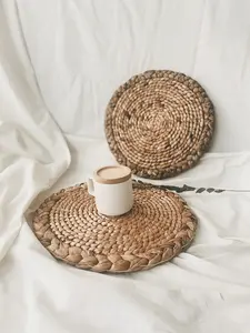 Natural Water Hyacinth <b>Placemats</b> Braided Plait <b>Placemats</b> Variety of Sizes Custom Table Decorations <b>for</b> <b>Christmas</b> From Vietnam - Product Image 3