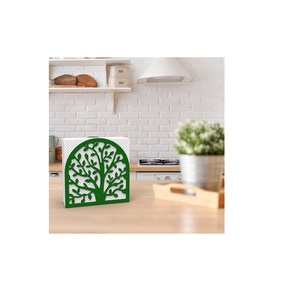 ที่ใส่กระดาษเช็ดปากโลหะสำหรับตกแต่งโต๊ะชุบทองสำหรับใช้ในบ้านโรงแรม - Product Image 4