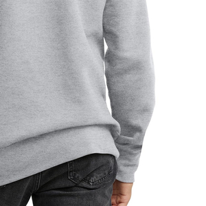 ¡Novedad de 2024! Sudaderas de cuello redondo de gran tamaño personalizadas para hombre, ropa de invierno con patrón sólido, técnica teñida Lisa para uso en otoño - Product Image 6