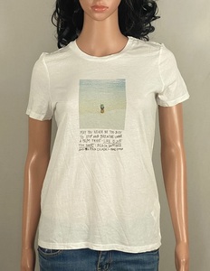 เสื้อยืดสตรีแบบธรรมดาคอกลมและผ้าคอตตอนเนื้อนุ่มออกแบบมาเพื่อความสบายในชีวิตประจำวันและสไตล์ลำลองเหนือกาลเวลา - Product Image 4