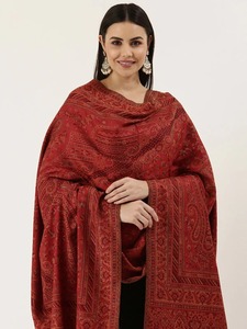 Chales informales de alta calidad para mujer 100% a precio barato, venta al por mayor, chal cálido de invierno de doble cara para invierno multicolor - Product Image 3