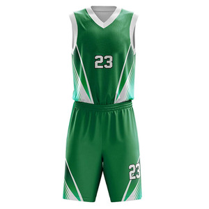Uniforme de equipo de baloncesto personalizado, uniforme de diseño personalizado, venta al por mayor, buena calidad, secado rápido, 100%, poliéster, uniformes de baloncesto - Product Image 2