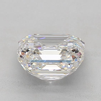 Diamant de laboratoire certifié GIA, haute qualité, diamants CVD en vrac, bijoux, 3,58 carats, clarté VS1, émeraude carrée, cultivé en laboratoire