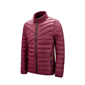 Blouson bombardier matelassé personnalisable léger et durable de qualité supérieure pour hommes veste en duvet d'hiver personnalisée en gros - Product Image 6