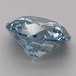Diamants de laboratoire ronds 2.22ct Fancy Vivid Blue VVS1 - Product Image 3