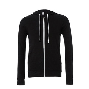 Marque personnalisée Bella + Sweats à capuche en toile Veste zippée Sweats à capuche 3739 Canvas Unisexe Full Zipper Hoodie - Product Image 5