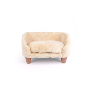 Lit pour chat et chien en peluche douce de luxe, chaise confortable pour animaux de compagnie - Product Image 3