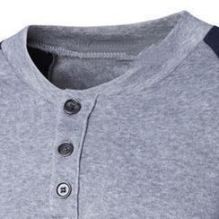 Chemise pour homme 100% coton avec col roulé, taille personnalisée, respirante et écologique, vente en gros disponible en tailles adultes - Product Image 2