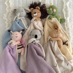Serviette de bain antidérapante en tricot fait main pour enfants, motif dessin animé éducatif, confortable, pour le commerce transfrontalier (modèle Acki D11) - Product Image 2