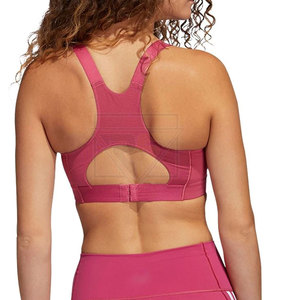 Ropa activa de alta calidad para mujer, sujetador deportivo para Yoga y Fitness, talla XS, forro de LICRA, acolchado, estilo estampado, ropa de entrenamiento de gimnasio, Sexy, liso - Product Image 2