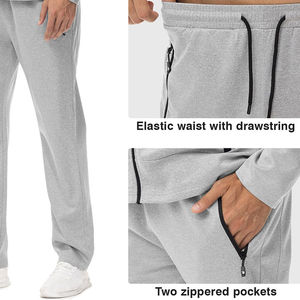 Wholesale Men Fleece Tracksuit Set <b>Jackets</b> & Pants Sportswear <b>Suit</b> / New Style Men Two Piece Set Winter Tracksuit for Men - Product Image 5