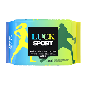 White OEM/ODM Deodorizing <b>Wet</b> <b>Wipes</b> Non-Woven Vietnam Anti-sweat <b>Adults</b> Luck lady sport Cleansing <b>Wipes</b> - Product Image 1