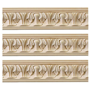 Decorative Wooden Furniture Baseboard Trim Durable Interior Wall <b>Edge</b> Protection Application Solid Wood <b>Floor</b> Skirting - Product Image 5