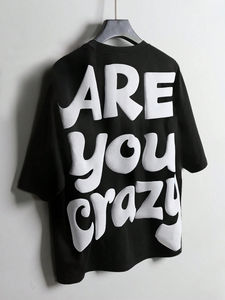 เสื้อยืดพิมพ์ลายผ้าถักสำหรับผู้ชายเสื้อดรอปไหล่รุ่นล่าสุดผ้าถักออกแบบได้ตามต้องการ - Product Image 2