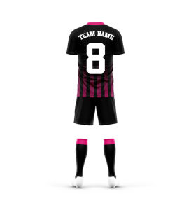 Uniforme de Fútbol Personalizado con Logotipo, de Secado Rápido, Talla OEM, para Adultos, para Entrenamiento, Partido y Práctica, 100% Poliéster Transpirable - Product Image 3