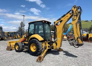 Retroexcavadora Caterpillar CAT 420 430 F2 Usada, Cargadora Frontal CAT430F CAT430, Excavadora Tractora 4x4 de Segunda Mano - Product Image 2