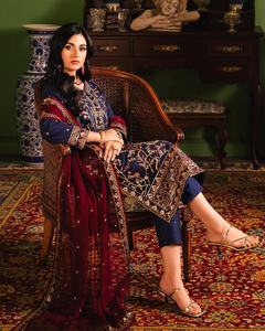 2025-2026 vestido de trabajo Formal moderno de calidad impresionante para mujer último algodón Salwar Kameez para fiesta 01035 - Product Image 6