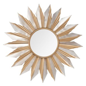Decoración de pared de hierro y metal Espejo colgante Hierro sólido Interior y exterior Espejo hecho a mano más vendido a precio de mayorista - Product Image 4