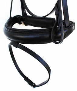 Brida de caballo de cuero genuino multicolor caliente tamaño completo - Product Image 2