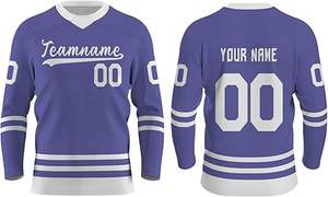 Le plus populaire concevez votre propre logo uniforme de hockey sur glace grande taille pour adulte - Product Image 4