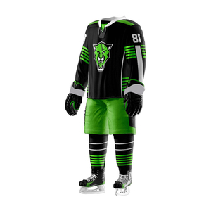Dernier style de qualité supérieure avec propre logo imprimé Meilleur fournisseur Tissu doux au toucher Uniforme de hockey sur glace PAR AMAZING INDUSTRIES - Product Image 2