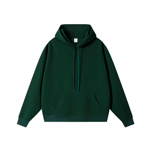 เสื้อสวมหัวมีฮู้ดปัก350gsm ผ้าฝ้ายสำหรับผู้ชายและผู้หญิงจัมเปอร์ปรับแต่งได้ - Product Image 4