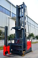 Chariot élévateur MiMA Man-up Turret Truck VNA 1600 kg, chariot élévateur électrique 3 voies MCC16 Man-Up 12,5 m VNA pour entrepôt à allées étroites de 1,65 m
