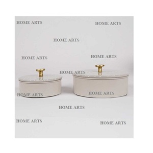 Caja de dulces de hierro de nuevo diseño con tapa, servidor de nueces de la mejor calidad, forma redonda, tamaño personalizado, caja para servir frutas secas - Product Image 5