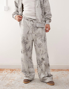 Ensemble de survêtement d'hiver pour homme avec capuche et fermeture éclair intégrale, personnalisable avec logo, tenue de sport imprimée en tissu doux, ensemble de jogging pour la gym - Product Image 4