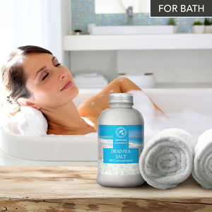 Sal Natural del Mar Muerto Aromatika 600g para Baño Corporal con Minerales Curativos Únicos para una Relajación Muscular Profunda - Product Image 4