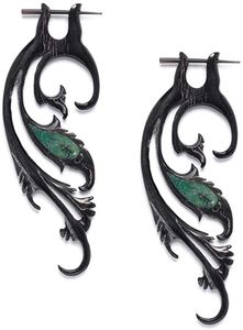 BUFFALO NATUREL FAIT À LA MAIN Antique À La Mode Boucle D'oreille en Corne de Buffalo pour Meilleure Vente Bijoux Femmes Design Moderne Boucle D'oreille en Corne pour - Product Image 3