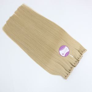 Cinta normal de pelo vietnamita de alta calidad al por mayor en extensiones de pelo color rubio recto - Product Image 6