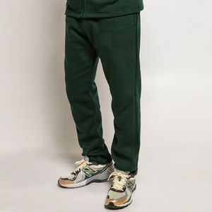 Ensemble survêtement décontracté surdimensionné en molleton français 100% coton vintage, pantalon évasé, sweat-shirt, lavage à l'acide, broderie usée - Product Image 3