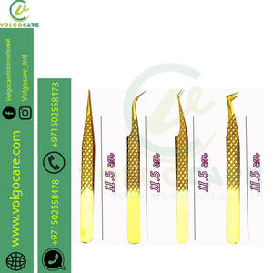 2024 ensemble de 6 pinces à souder inversées en céramique de précision fabriquées avec des pointes pointues et incurvées en acier inoxydable ensemble de pinces à épiler - Product Image 4